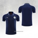 Manchester City Shirt Polo 22/23 Blue Marino