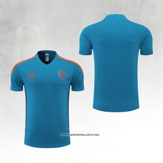 Manchester United Training Shirt 22/23 Blue