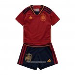Spain Home Shirt Kid 2022