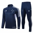 Sweatshirt Tracksuit Cruzeiro 22/23 Blue