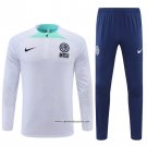 Sweatshirt Tracksuit Inter Milan 22/23 White