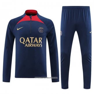 Sweatshirt Tracksuit Paris Saint-Germain 23/24 Blue