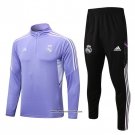 Sweatshirt Tracksuit Real Madrid Kid 22/23 Purpura