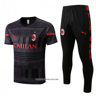 Tracksuit AC Milan Short Sleeve 22/23 Grey