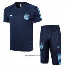 Tracksuit Argentina Short Sleeve 23/24 Blue - Shorts