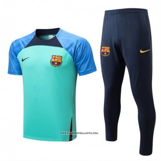 Tracksuit Barcelona Short Sleeve 22/23 Green