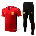 Tracksuit Flamengo Short Sleeve 22/23 Red