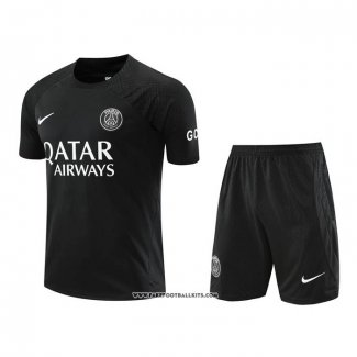 Tracksuit Paris Saint-Germain Short Sleeve 22/23 Black - Shorts