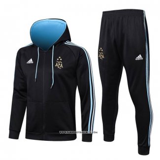 Hooded Tracksuit Argentina 22/23 Black