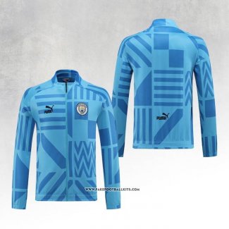 Jacket Manchester City 22/23 Light Blue