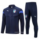 Jacket Tracksuit Italy 22/23 Blue Oscuro