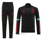 Jacket Tracksuit Manchester United Kid 23/24 Black