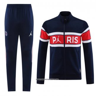 Jacket Tracksuit Paris Saint-Germain 23/24 Blue and Red