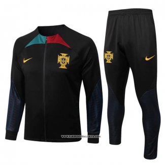 Jacket Tracksuit Portugal 22/23 Black