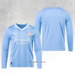 Manchester City Home Shirt Long Sleeve 23/24