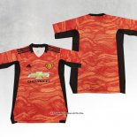 Manchester United Goalkeeper Shirt 21/22 Orange Thailand