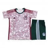 Mexico Away Shirt Kid 2022