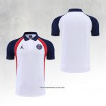 Paris Saint-Germain Jordan Shirt Polo 22/23 White