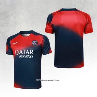 Paris Saint-Germain Training Shirt 23/24 Red and Blue