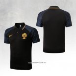 Portugal Shirt Polo 22/23 Black
