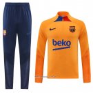 Sweatshirt Tracksuit Barcelona 22/23 Orange