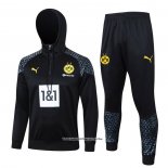 Sweatshirt Tracksuit Borussia Dortmund 23/24 Black