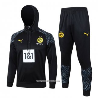 Sweatshirt Tracksuit Borussia Dortmund 23/24 Black