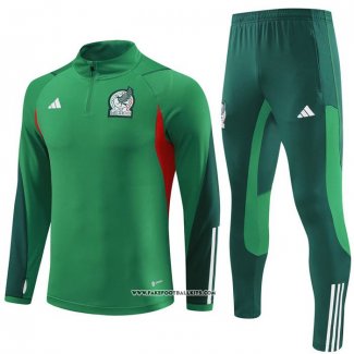 Sweatshirt Tracksuit Mexico 23/24 Green