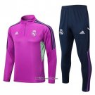 Sweatshirt Tracksuit Real Madrid 22/23 Purpura