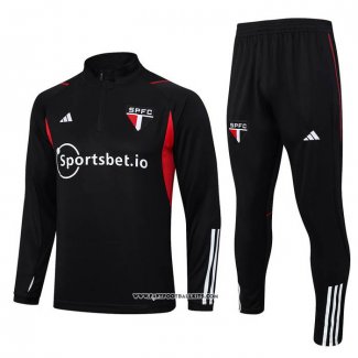 Sweatshirt Tracksuit Sao Paulo 23/24 Black