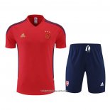 Tracksuit Ajax Short Sleeve 22/23 Red - Shorts