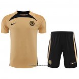 Tracksuit Chelsea Short Sleeve 22/23 Gold - Shorts