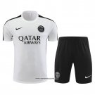 Tracksuit Paris Saint-Germain Short Sleeve 23/24 White - Shorts