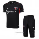 Tracksuit Sao Paulo Short Sleeve 23/24 Black - Shorts