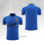 Barcelona Shirt Polo 22/23 Blue