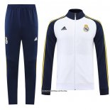 Jacket Tracksuit Real Madrid 22/23 White and Blue