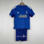 Juventus Goalkeeper Shirt Kid 23/24 Blue