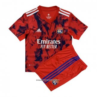 Lyon Away Shirt Kid 22/23