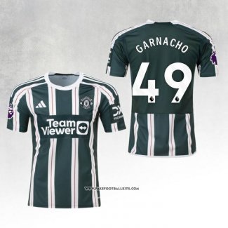 Manchester United Player Garnacho Away Shirt 23/24