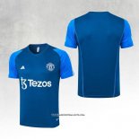 Manchester United Training Shirt 23/24 Blue