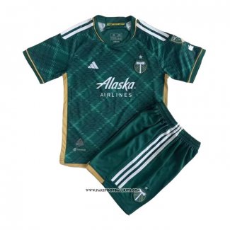 Portland Timbers Home Shirt Kid 23/24