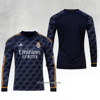 Real Madrid Away Shirt Long Sleeve 23/24