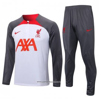 Sweatshirt Tracksuit Liverpool 22/23 White