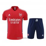 Tracksuit Arsenal Short Sleeve 22/23 Red - Shorts