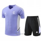 Tracksuit Real Madrid Short Sleeve 22/23 Purpura - Shorts