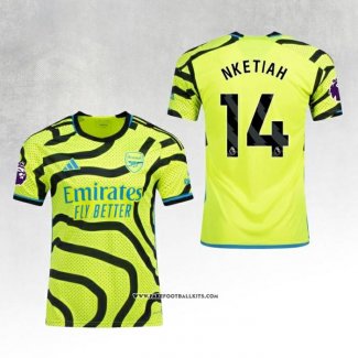 Arsenal Player Nketiah Away Shirt 23/24