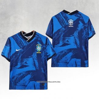 Brazil Classic Shirt 2022 Blue Thailand