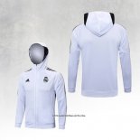 Chaqueta con Capucha del Real Madrid 22/23 White