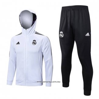 Hooded Tracksuit Real Madrid 22/23 White