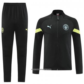 Jacket Tracksuit Manchester City 22/23 Black